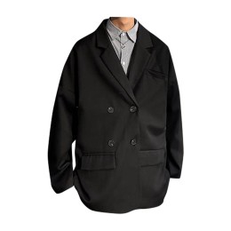 SKMS005 訂製男裝寬鬆休閒西裝外套 雙排扣  休閒商務西裝外套    孖 襟 西裝 SKMS005 訂製男裝寬鬆休閒西裝外套 雙排扣  休閒商務西裝外套    孖 襟 西裝